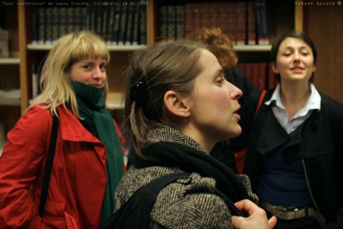 La salle apres la confrence. 